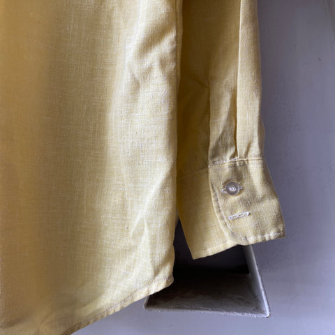 70's Levi's Big E Yellow Shirt - Medium
