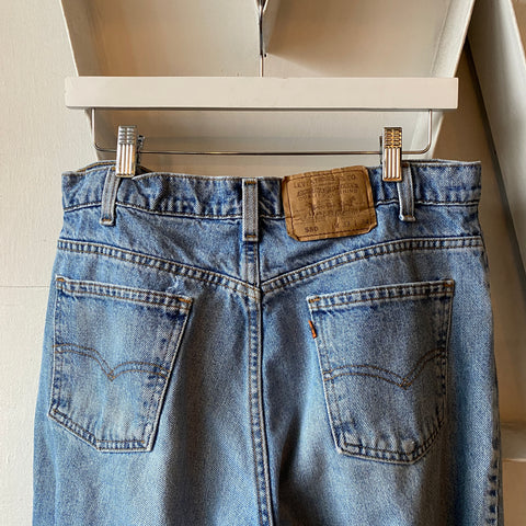 90’s Levi’s Orange Tab 580s - 32” x 32.5”
