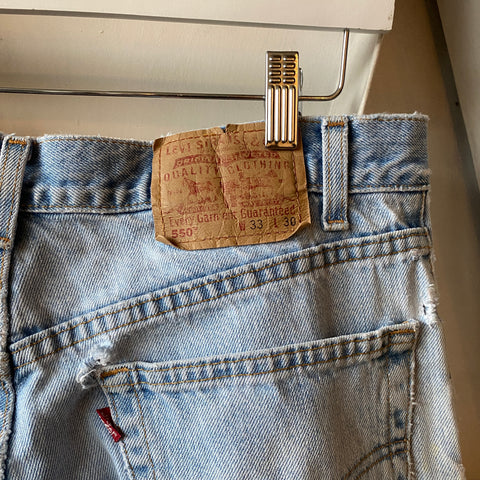 90’s Levi’s 550 - 33” x 29”