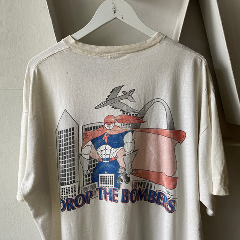 90's Rebels vs Bombers Thrasher - XXL