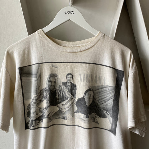90's Nirvana Group Tee - Large