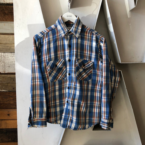 80’s Thrashed Cotton Flannel - Medium