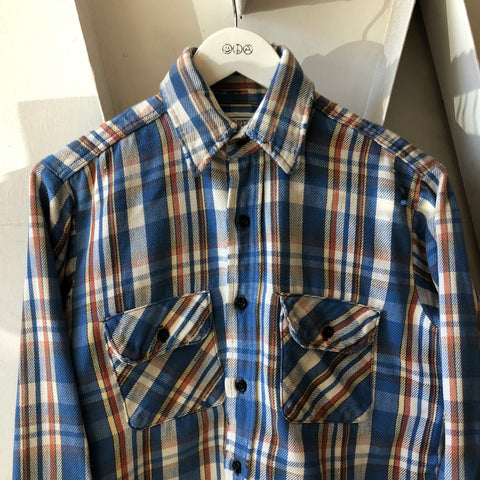 80’s Thrashed Cotton Flannel - Medium