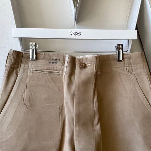 40’s Starched Officer Chinos - 30" x 33"