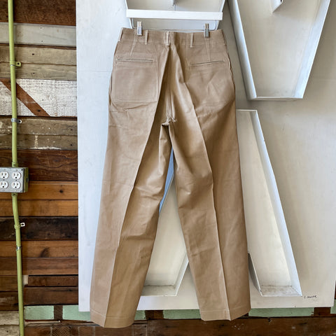40’s Starched Officer Chinos - 30" x 33"