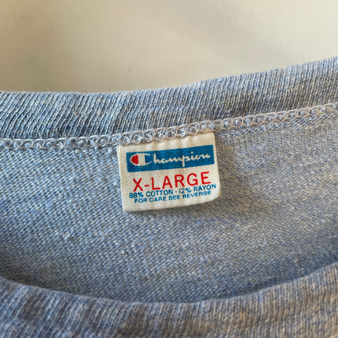 70’s Champion Blue Bar U of W Tee - XL