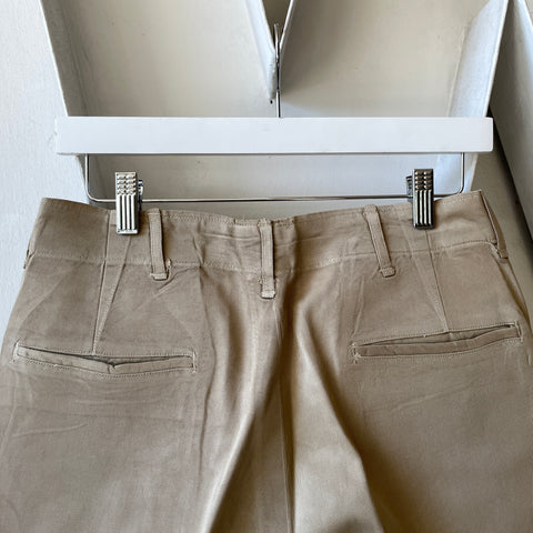 40’s Starched Officer Chinos - 28" x 33"