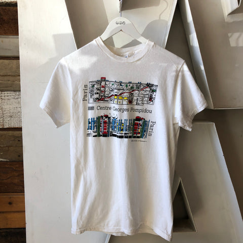 80’s Pompidou Centre Paris Tee - Medium