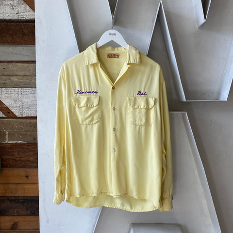 60's Kinsmen Rayon Loop Collar - Medium