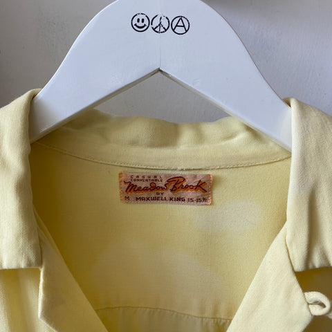 60's Kinsmen Rayon Loop Collar - Medium