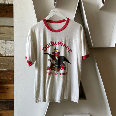 70’s Budweiser Ringer Tee - Large
