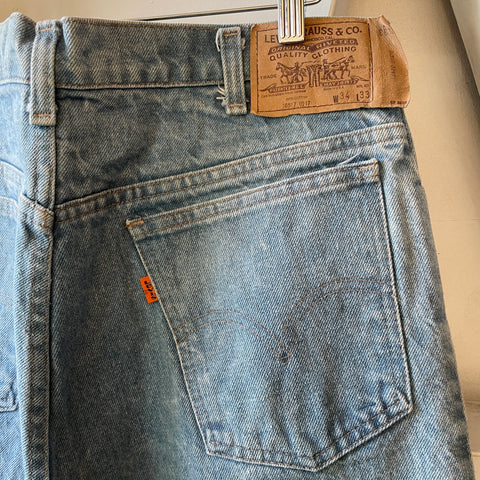 70’s Levi’s Orange Tab 517 - 33” x 32”