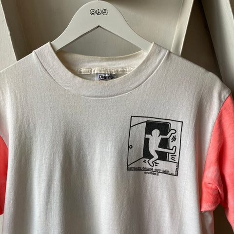 80’s Keith Haring Come On Out Tee - Large