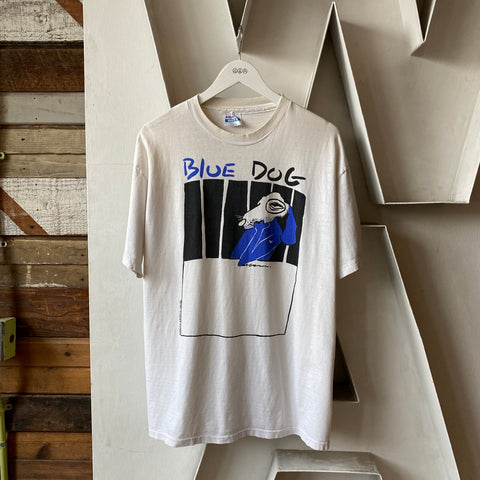 80’s Blue Dog Tee - XL