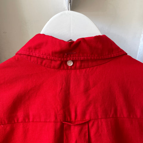 60’s Cropped Bowling Shirt - Medium