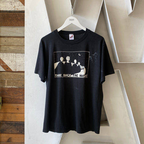 80's Take Back The Night Tee - XL