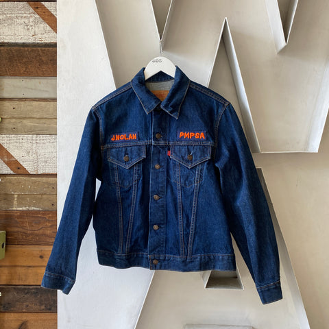 70's Embroidered Levi’s Type 3 - Large
