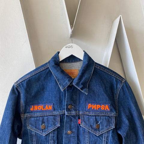 70's Embroidered Levi’s Type 3 - Large