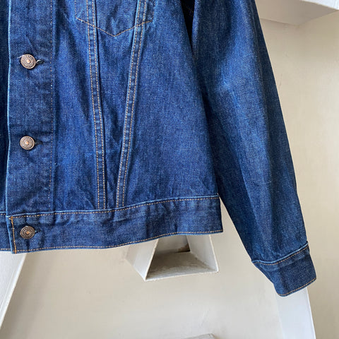 70's Embroidered Levi’s Type 3 - Large