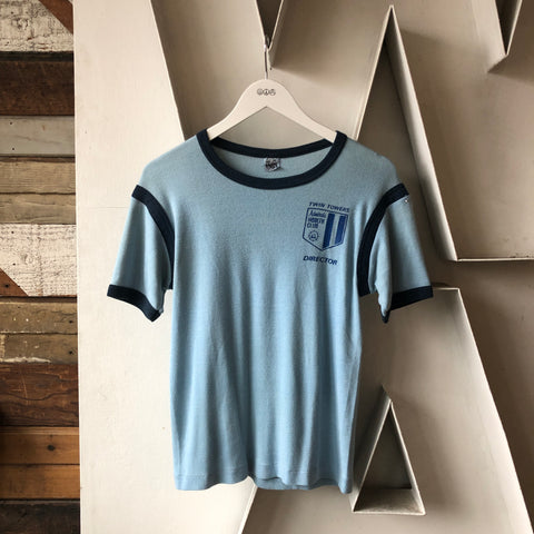 70's Twin Towers Health Club Tee - Medium