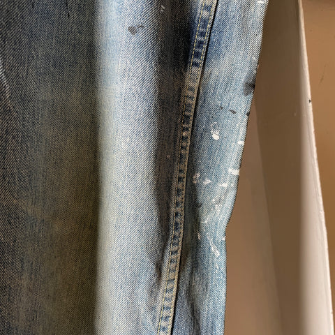60’s Can’t Bust Em Faded Thrashed Denim - 38” x 28”