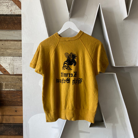 60’s Flock Print Crew - Large
