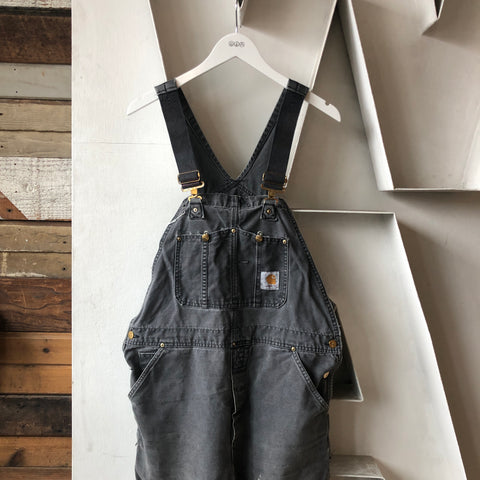 Carhartt Overalls Black - 34”-36" x 30”