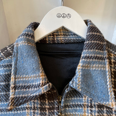 70’s Wool Plaid Jacket - Medium