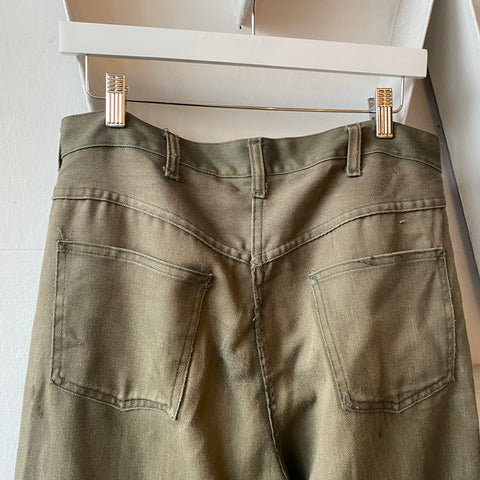 60’s Work Trousers - 33” x 31”