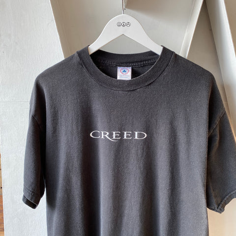 Y2K Creed Human Clay Tee - Large