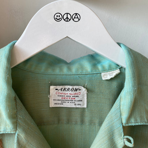 60's Arrow Button Up - Medium