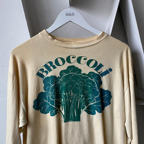 80’s Broccoli Long Sleeve Tee - XL