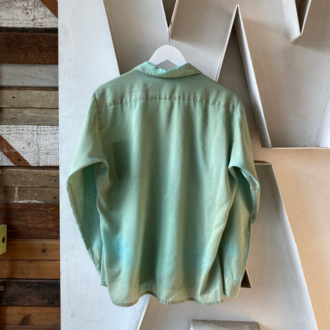 60's Arrow Button Up - Medium