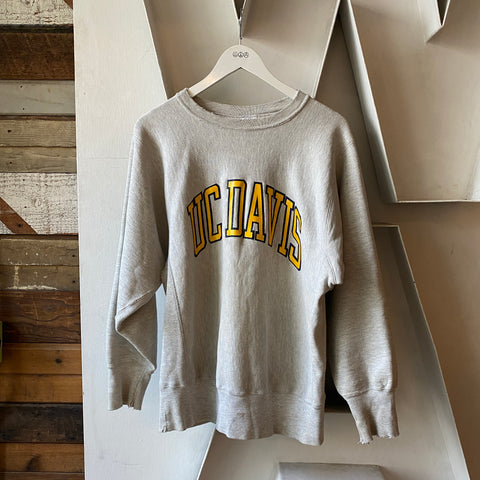 80's UC Davis Reverse Weave - Large
