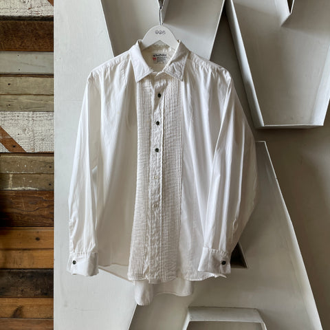 50’s BVD Tuxedo Shirt - Large