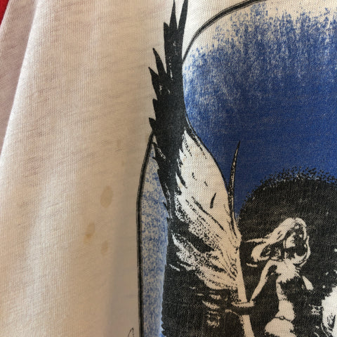 80's Mustang Ranch Raglan - XL