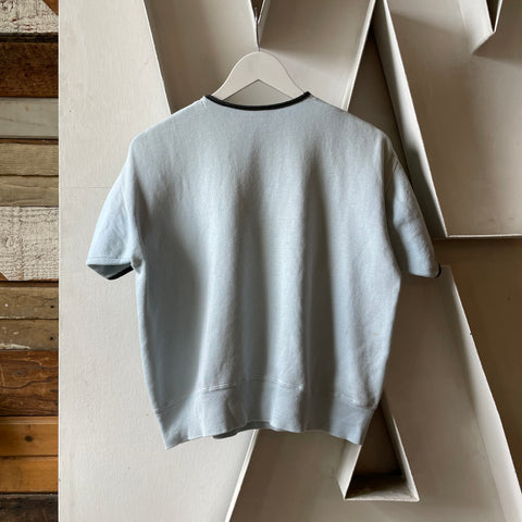50’s Portland State College Short Sleeve Sweatshirt - Small