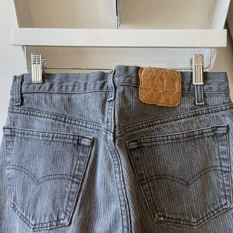 90’s Levi’s Hickory Stripe 501 - 30” x 32”