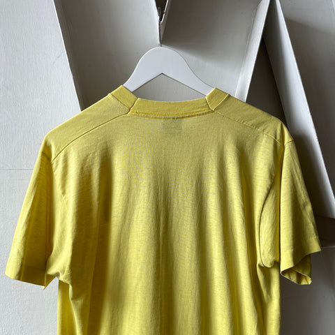 80’s Blank Yellow Tee - XL
