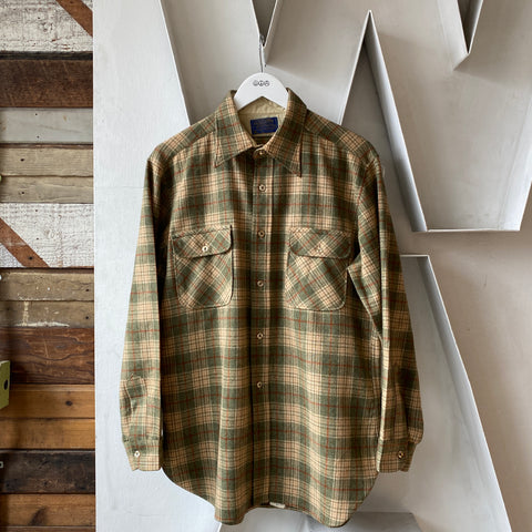 70's Pendleton Wool Shirt - Large