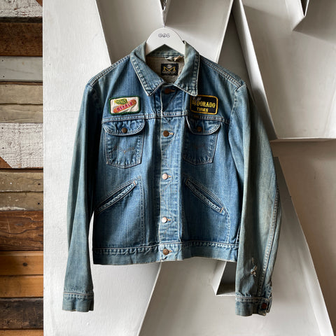 70’s Maverick Blue Bell Patched Denim Jacket - Medium