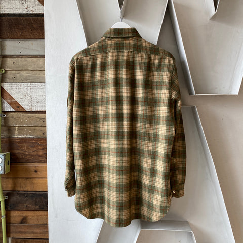 70's Pendleton Wool Shirt - Large