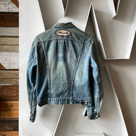 70’s Maverick Blue Bell Patched Denim Jacket - Medium
