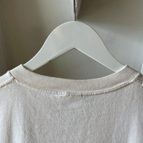 80’s Penney’s Blank White Tee - Medium