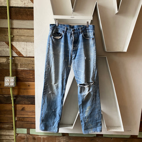 80's Levi’s 501 - 33” x 30.5”