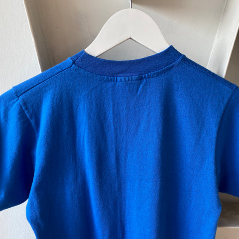 80's Blue Wildcats Tee - Small