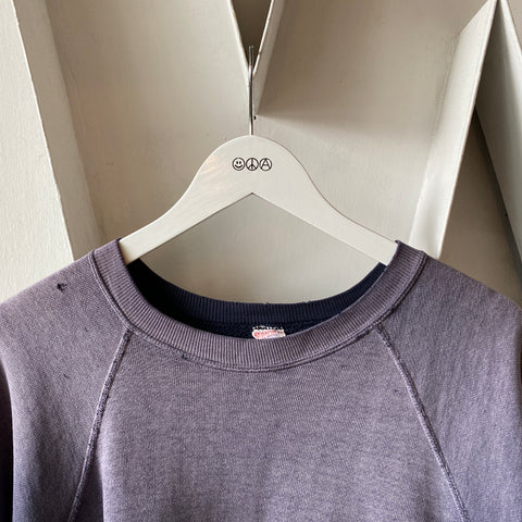 60's Back Print Running Man Sweat - Medium