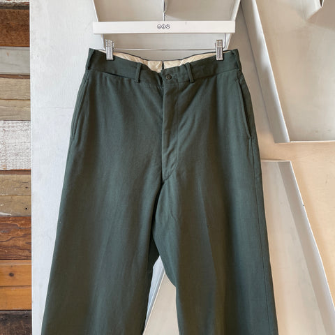 50’s Military Trousers - 30” x 28.5”