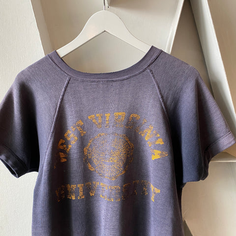 60's Back Print Running Man Sweat - Medium