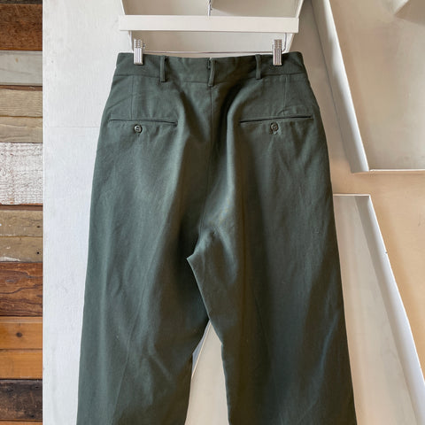 50’s Military Trousers - 30” x 28.5”